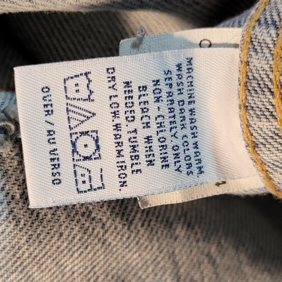 Liz Claiborne Lizwear Jeans Vintage Stone Washed Denim Jean Jacket Women's S - Picture 11 of 13